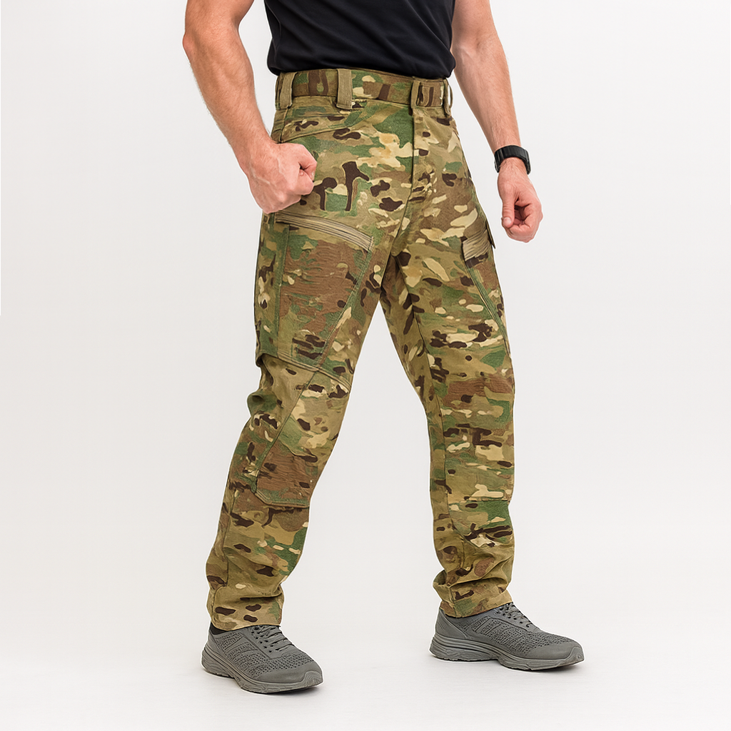 Men's Outdoor Utility Cargo Trousers – Multicam