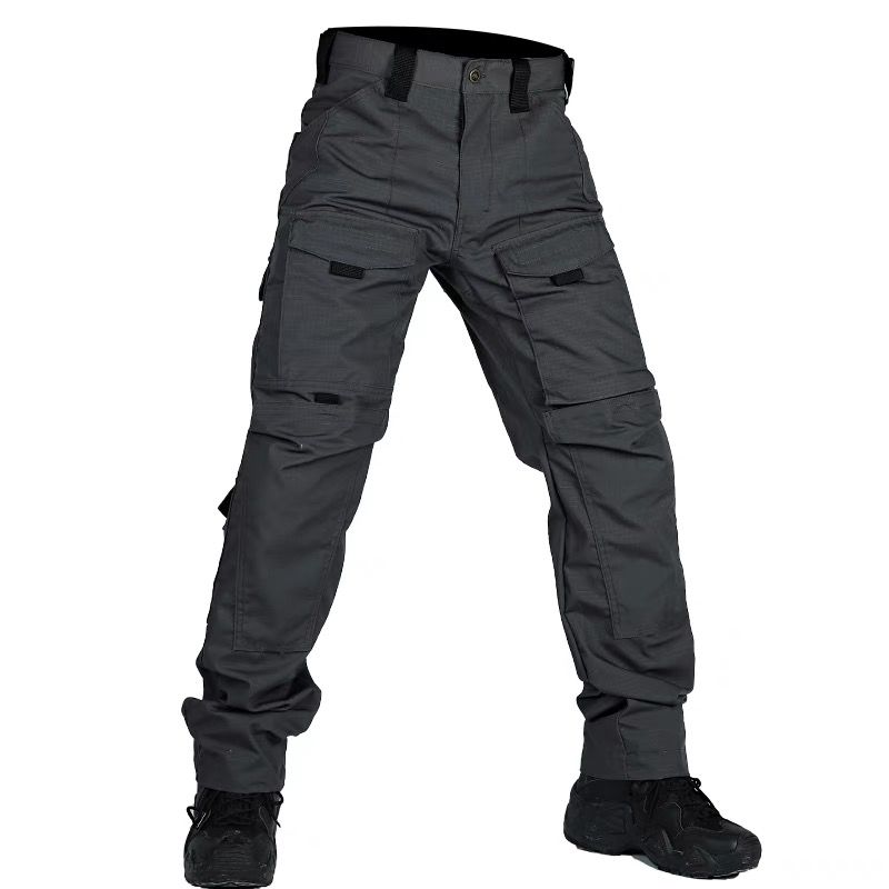 Men's Outdoor Waterproof Ripstop Cargo Work Trousers