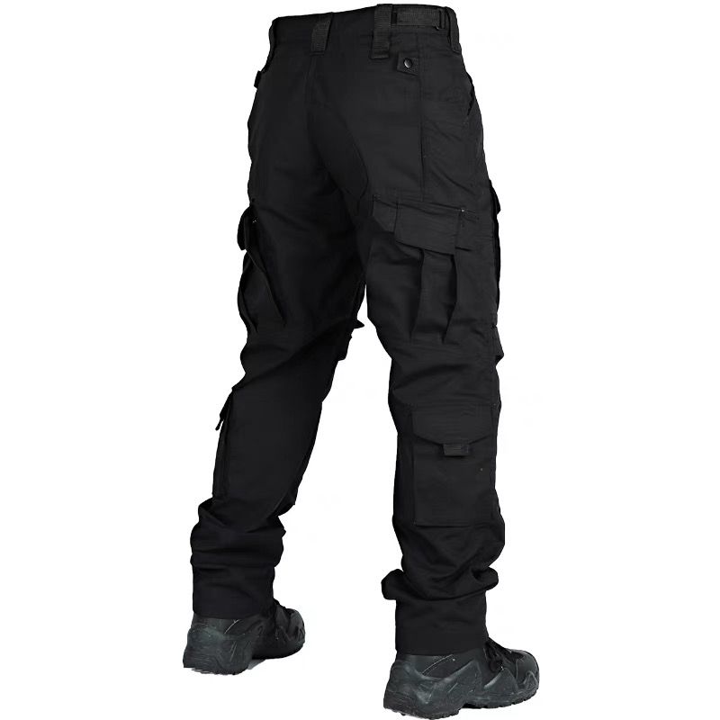 Men's Outdoor Waterproof Ripstop Cargo Work Trousers