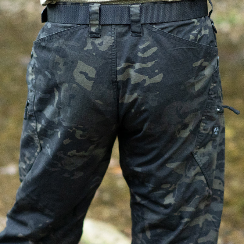 Men's Ripstop Outdoor Work Trousers – Dark Multicam