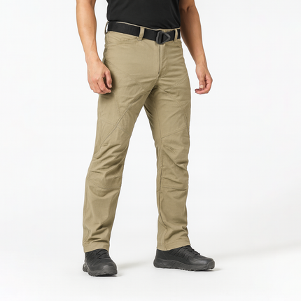 Men's Urban Pro Stretch Trousers Outdoor Cargo Hiking Trousers – Khaki