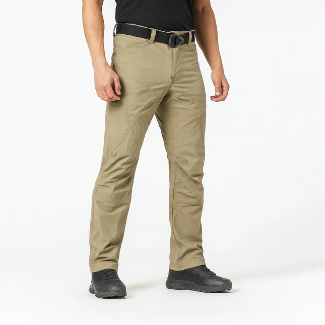 Men's Urban Pro Stretch Trousers Outdoor Cargo Hiking Trousers – Khaki