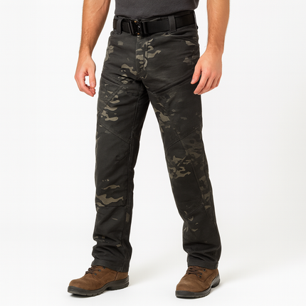 Men's Ripstop Outdoor Work Trousers – Dark Multicam