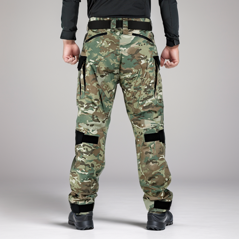 Men's Urban Cargo Hunting Trousers Waterproof Ripstop Outdoor Trousers