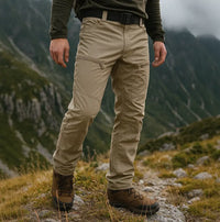 Men's Urban Pro Stretch Trousers Outdoor Cargo Hiking Trousers – Khaki