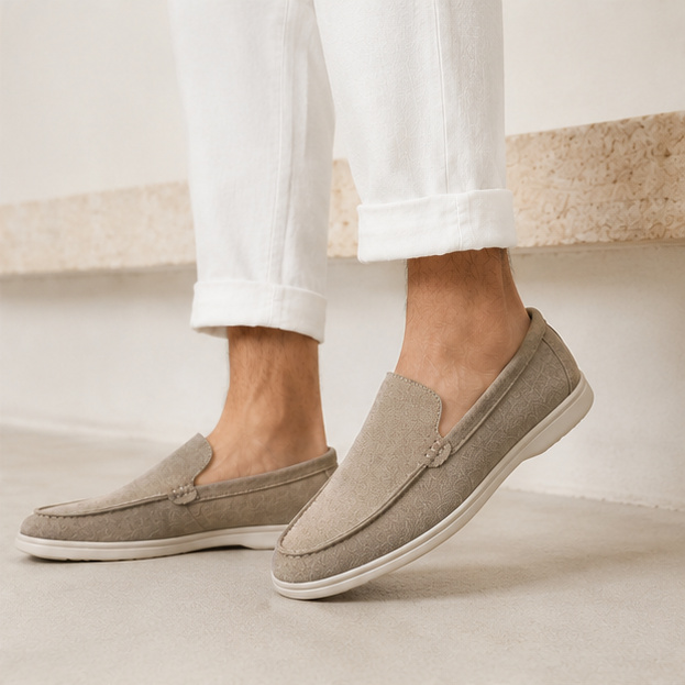 Men's Summer Suede Casual Slip-On Loafers