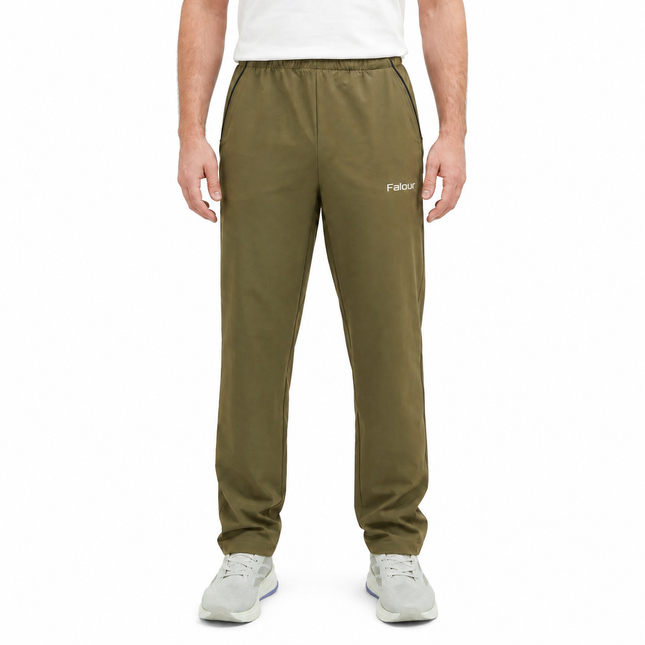 Men’s Lightweight Outdoor Pants with Elastic Waist