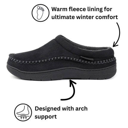 Men’s Winter Soft Orthopedic Slippers – Easy Slip-On