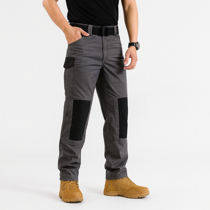 Men's Urban Waterproof Ripstop Cargo Work Trousers