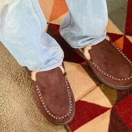 Men’s Winter Soft Orthopedic Slippers – Easy Slip-On