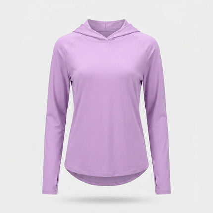 Women's Lightweight Quick-Dry Outdoor Sun Hoodie – UPF 50+ UV Protection