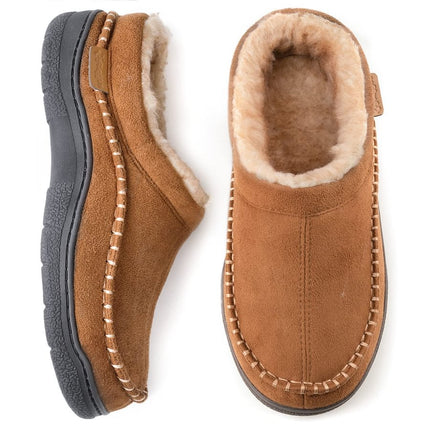 Men’s Winter Soft Orthopedic Slippers – Easy Slip-On