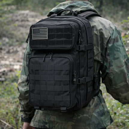 Falour Elite Outdoor Tactical Assault Backpack – Durable Hiking & Travel Pack