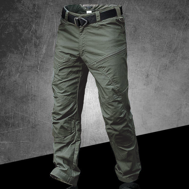 Men's Adventure Stretch Cargo Trousers– Army Green