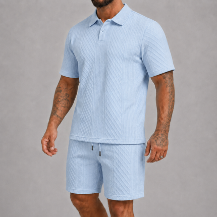 Men’s Summer Lightweight Casual 2-Piece Set