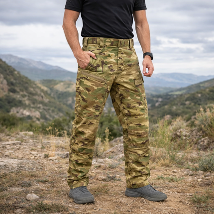 Men's Outdoor Multicam Tactical Trousers