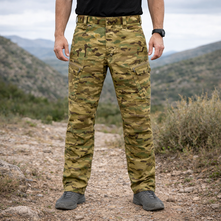 Men's Outdoor Multicam Tactical Trousers