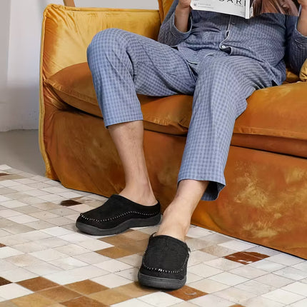 Men’s Winter Soft Orthopedic Slippers – Easy Slip-On
