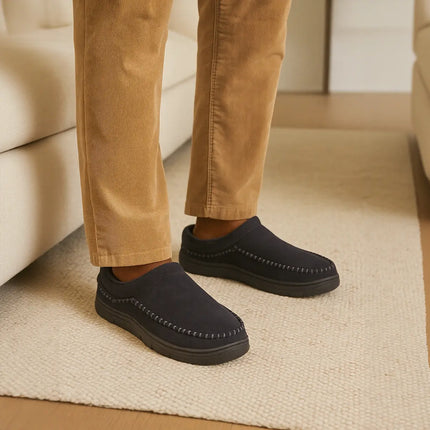 Men’s Winter Soft Orthopedic Slippers – Easy Slip-On
