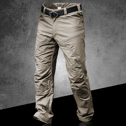 Men's Urban Pro Stretch Trousers Outdoor Cargo Hiking Trousers – Khaki
