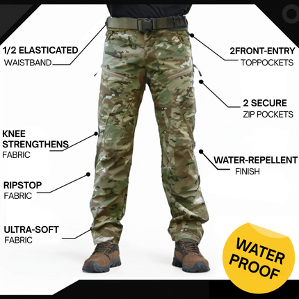 Men's Urban Pro Stretch Tactical Multicam Trousers