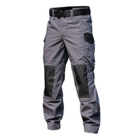 Men's Urban Waterproof Ripstop Cargo Work Trousers