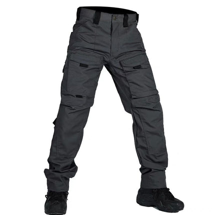 Men's Outdoor Waterproof Ripstop Cargo Work Trousers