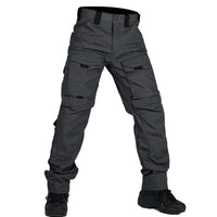 Men's Outdoor Waterproof Ripstop Cargo Work Trousers