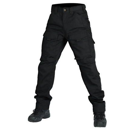 Men's Outdoor Waterproof Ripstop Cargo Work Trousers