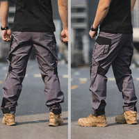 Men's Urban Waterproof Ripstop Cargo Work Trousers