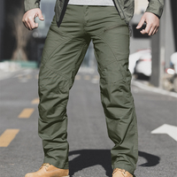 Men's Adventure Stretch Cargo Trousers– Army Green